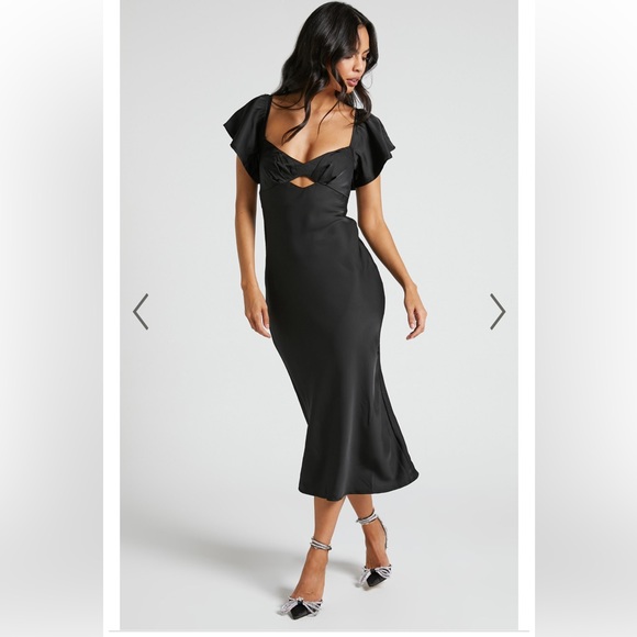 showpo brown dress Liana Formal Sequin Scroll Mermaid & Windsor 40th Birthday Photo Ideas Size:US 18W / UK 22 / EU 48 BUSTY